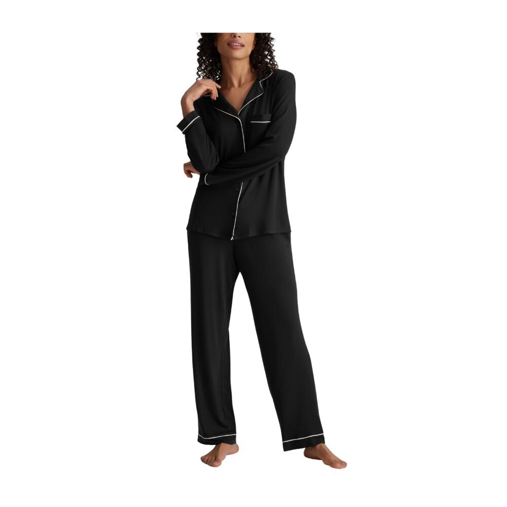 Tommy John Women's Downtime Long Sleeve Pajama Top & Pant Set